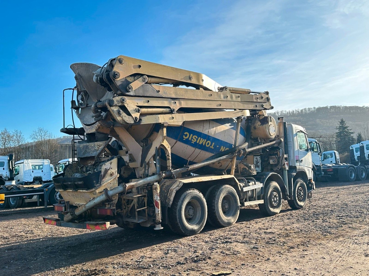 Volvo FM380 8X4 CIFA 28m Fahrmischer Pumpe - Betongpumpe: bilde 4 Volvo FM380 8X4 CIFA 28m Fahrmischer Pumpe - Betongpumpe: bilde 4