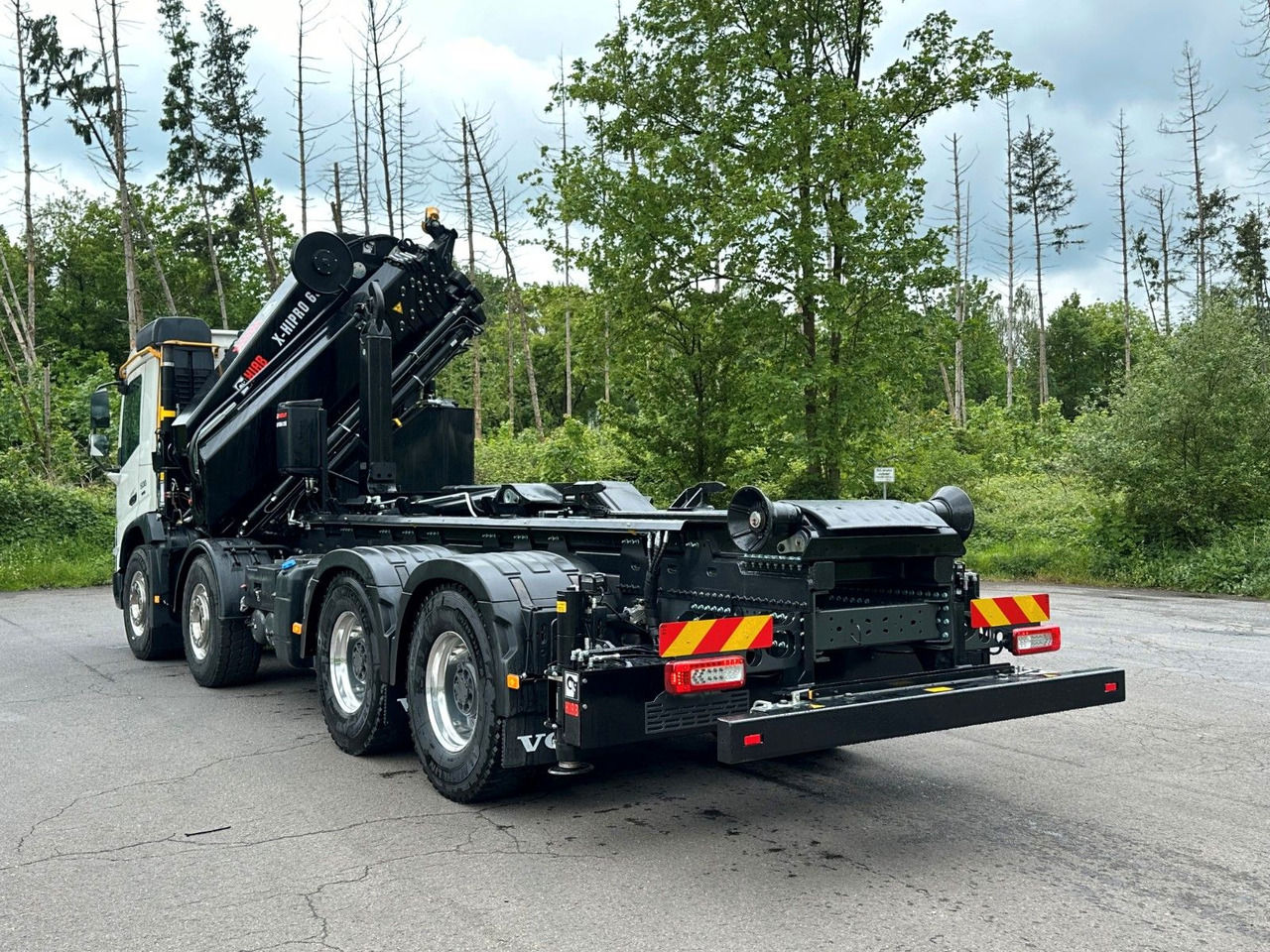 Volvo FMX 500 8x4 Abrollkipper + Kran Hiab 658-6 - Krokbil, Kranbil: bilde 5 Volvo FMX 500 8x4 Abrollkipper + Kran Hiab 658-6 - Krokbil, Kranbil: bilde 5