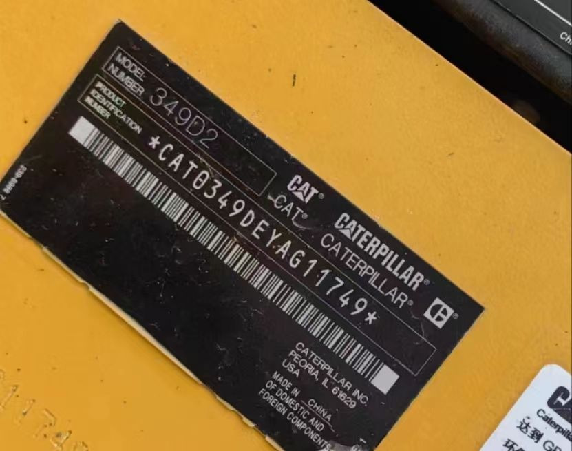 CAT 349 D 2 - Beltegraver: bilde 2 CAT 349 D 2 - Beltegraver: bilde 2