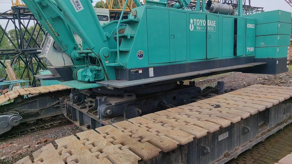 KOBELCO 150TON Crawler Crane for Containers Original Second Hand with Core Components on Sale! - Beltegående kran: bilde 4 KOBELCO 150TON Crawler Crane for Containers Original Second Hand with Core Components on Sale! - Beltegående kran: bilde 4