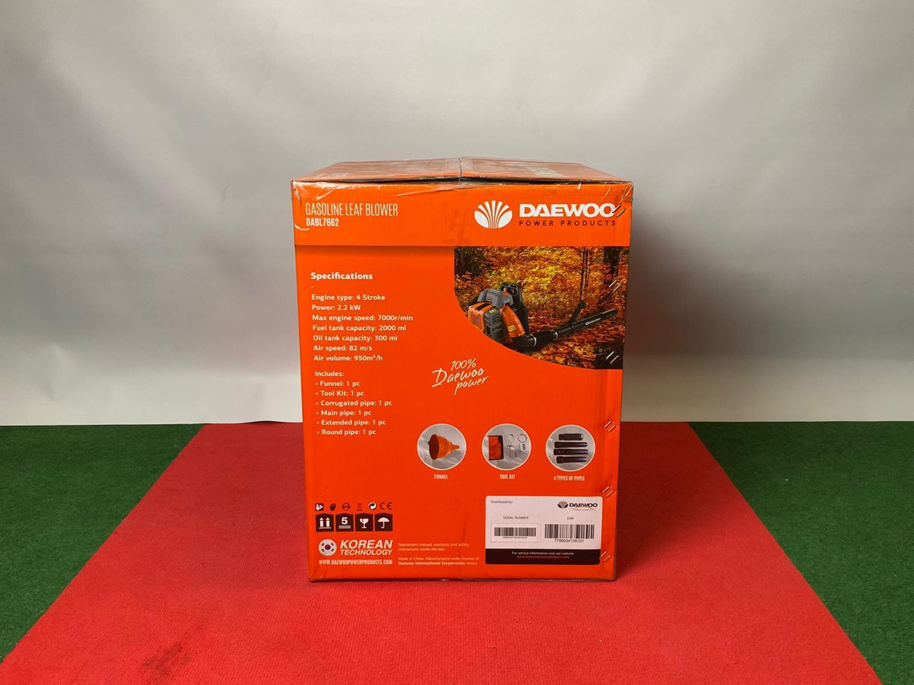 Daewoo DABL7662 Benzine Bladblazer - Rengjøringsmaskin: bilde 3 Daewoo DABL7662 Benzine Bladblazer - Rengjøringsmaskin: bilde 3