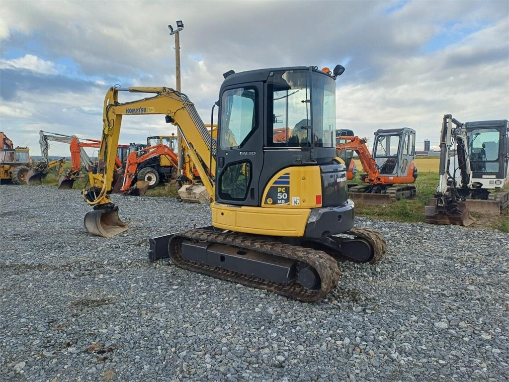 Komatsu pc50mr-2 Engcon pyörittäjällä - Minigraver: bilde 3 Komatsu pc50mr-2 Engcon pyörittäjällä - Minigraver: bilde 3
