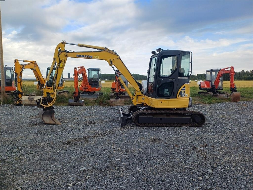 Komatsu pc50mr-2 Engcon pyörittäjällä - Minigraver: bilde 2 Komatsu pc50mr-2 Engcon pyörittäjällä - Minigraver: bilde 2