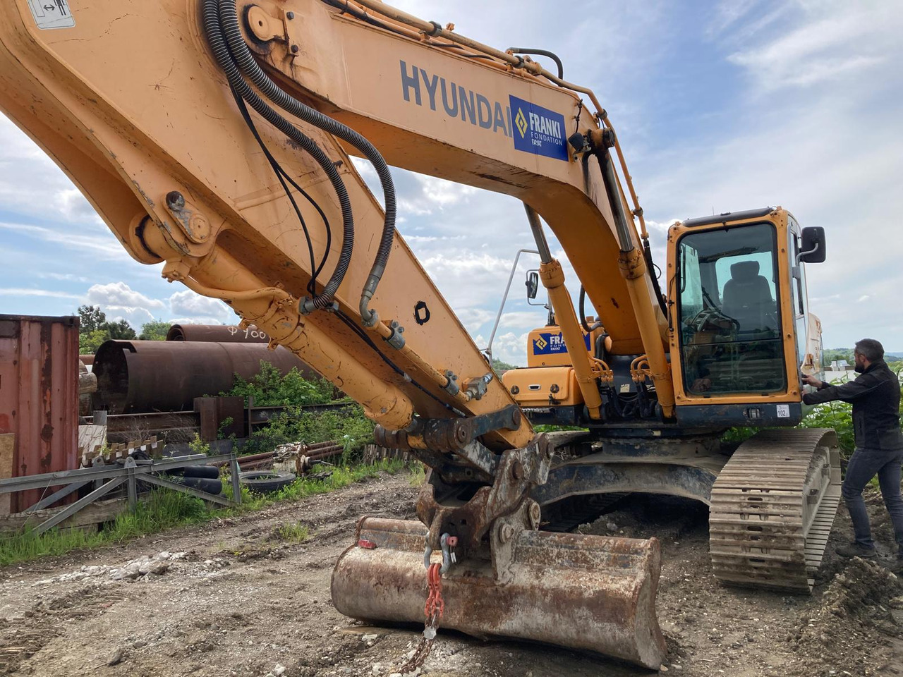 PELLE SUR CHENILLES HYUNDAI ROBEX 250 NLC-9 - Beltegraver: bilde 2 PELLE SUR CHENILLES HYUNDAI ROBEX 250 NLC-9 - Beltegraver: bilde 2