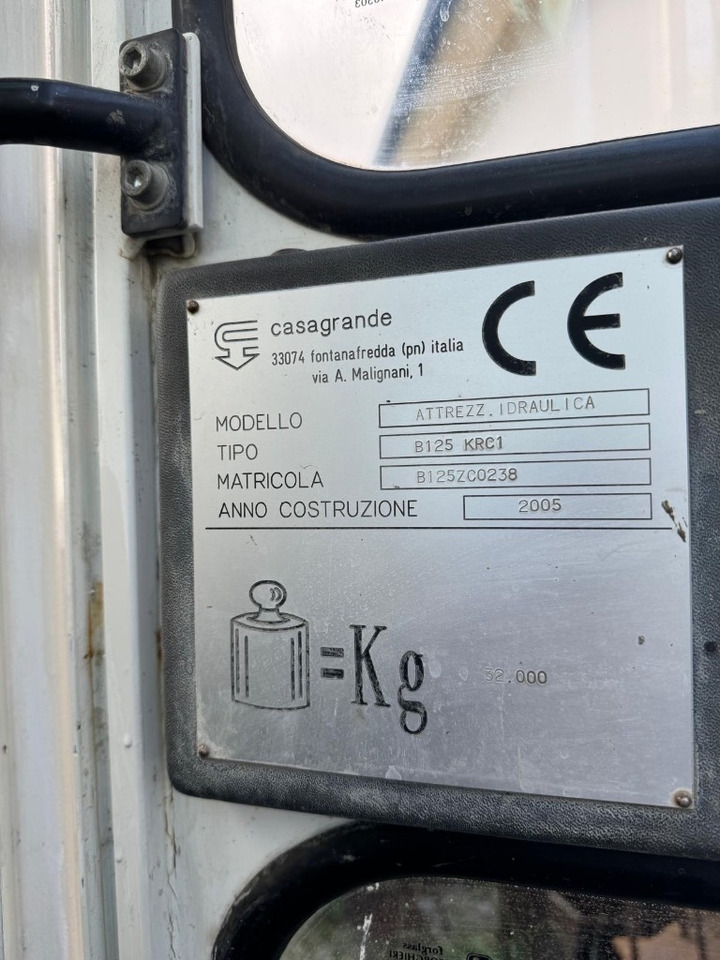 Casagrande B 125 - Påledrivar: bilde 5 Casagrande B 125 - Påledrivar: bilde 5