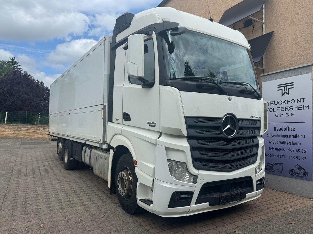 Mercedes-Benz Actros2545/Lift-Lenk/Mitnahmestp/Retder - Distribusjon av drikkevarer lastebil: bilde 1 Mercedes-Benz Actros2545/Lift-Lenk/Mitnahmestp/Retder - Distribusjon av drikkevarer lastebil: bilde 1
