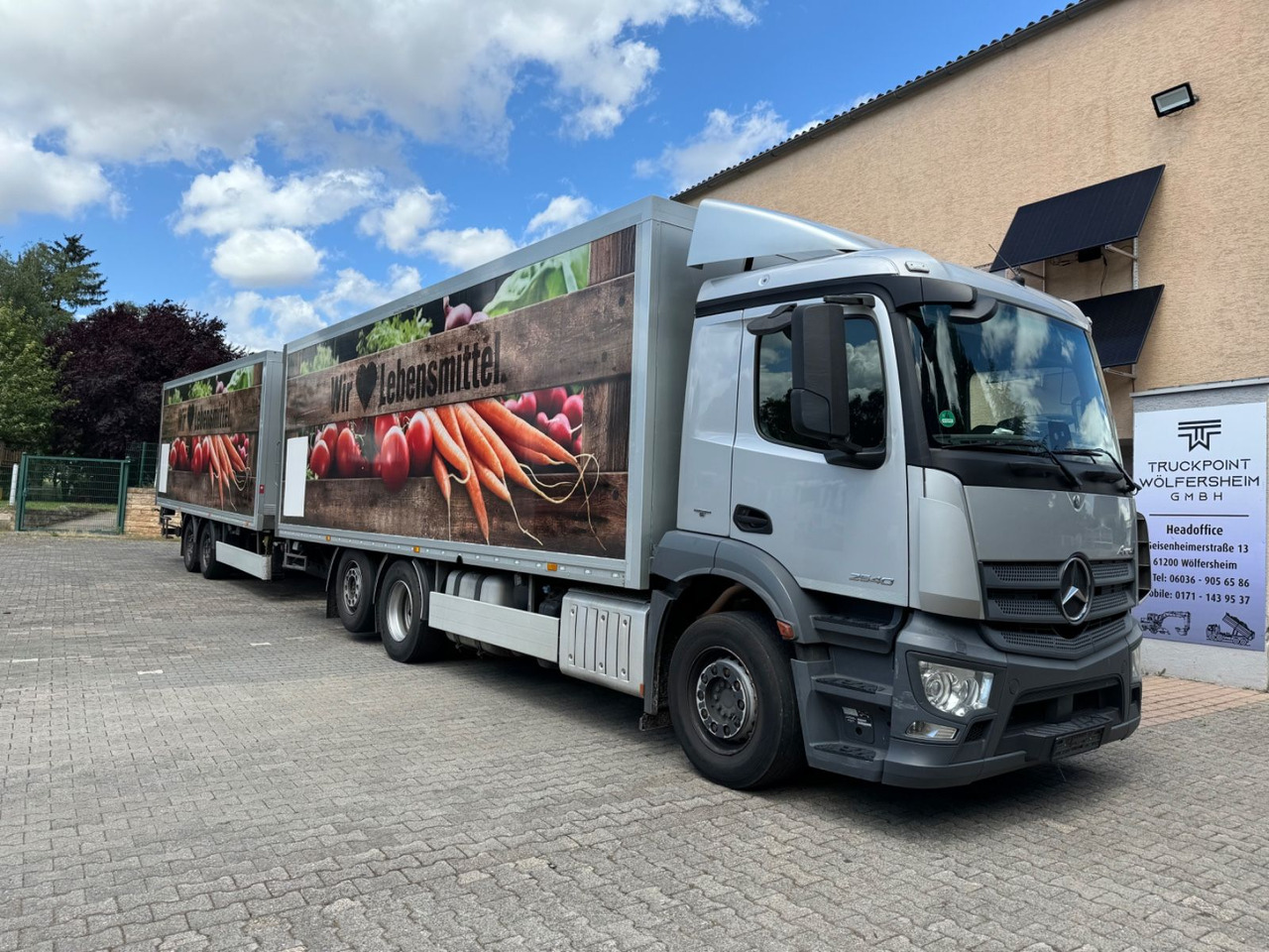 Mercedes-Benz Antos 2540/Durchladbar/2xLBW/Frigoblock - Lastebil med kjøl: bilde 1 Mercedes-Benz Antos 2540/Durchladbar/2xLBW/Frigoblock - Lastebil med kjøl: bilde 1
