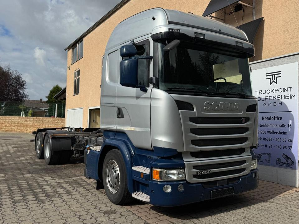 Scania R450/Retarder/Lenk-Lift/Highline - Chassis lastebil: bilde 1 Scania R450/Retarder/Lenk-Lift/Highline - Chassis lastebil: bilde 1