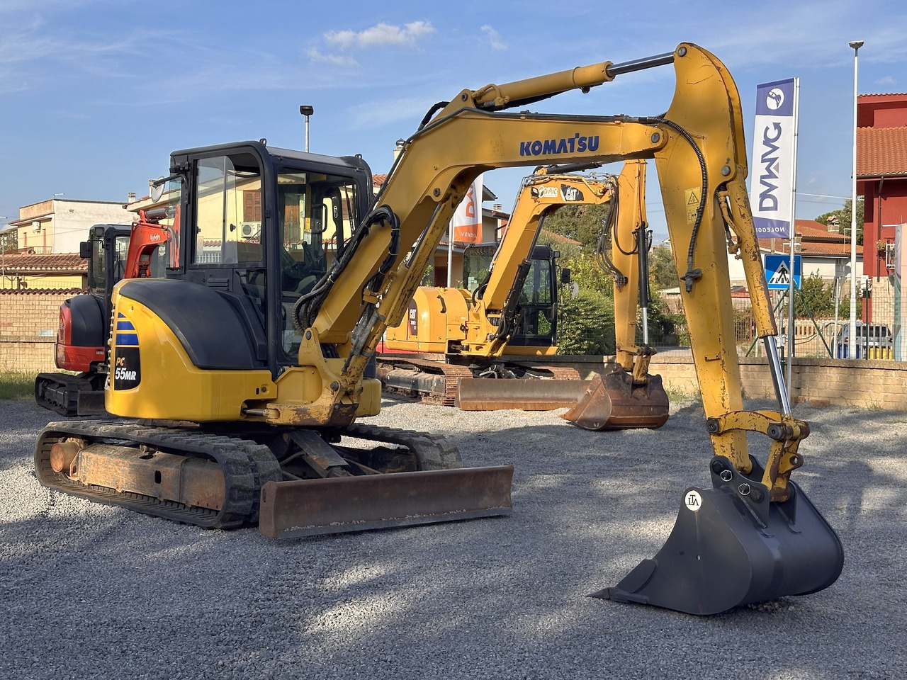 KOMATSU PC55MR-3 - Minigraver: bilde 1 KOMATSU PC55MR-3 - Minigraver: bilde 1