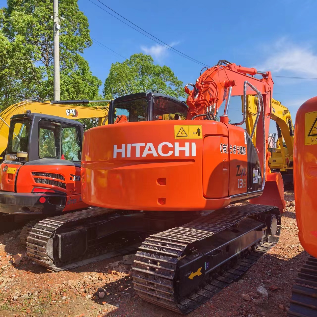 HITACHI ZX135 - Beltegraver: bilde 4 HITACHI ZX135 - Beltegraver: bilde 4