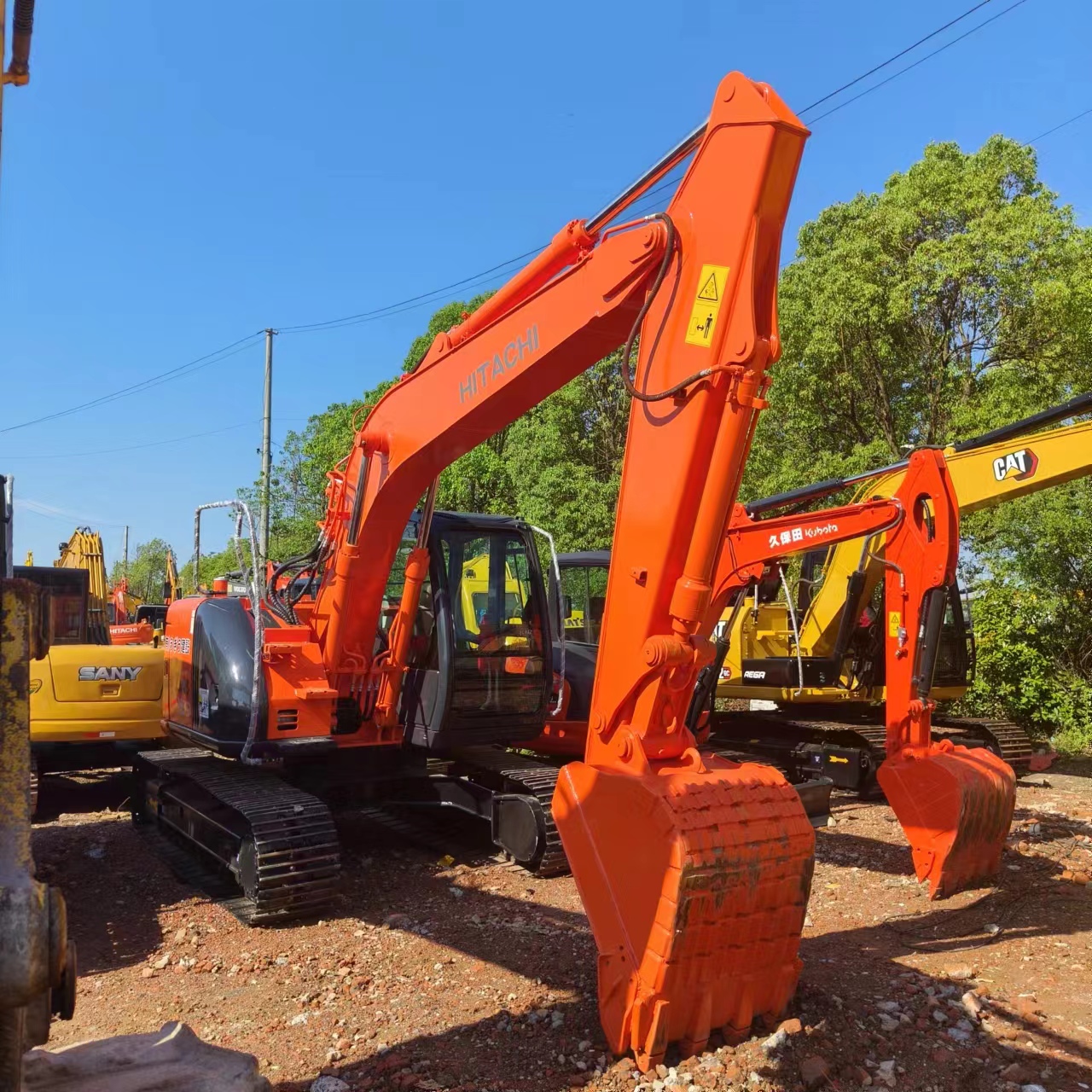 HITACHI ZX135 - Beltegraver: bilde 2 HITACHI ZX135 - Beltegraver: bilde 2