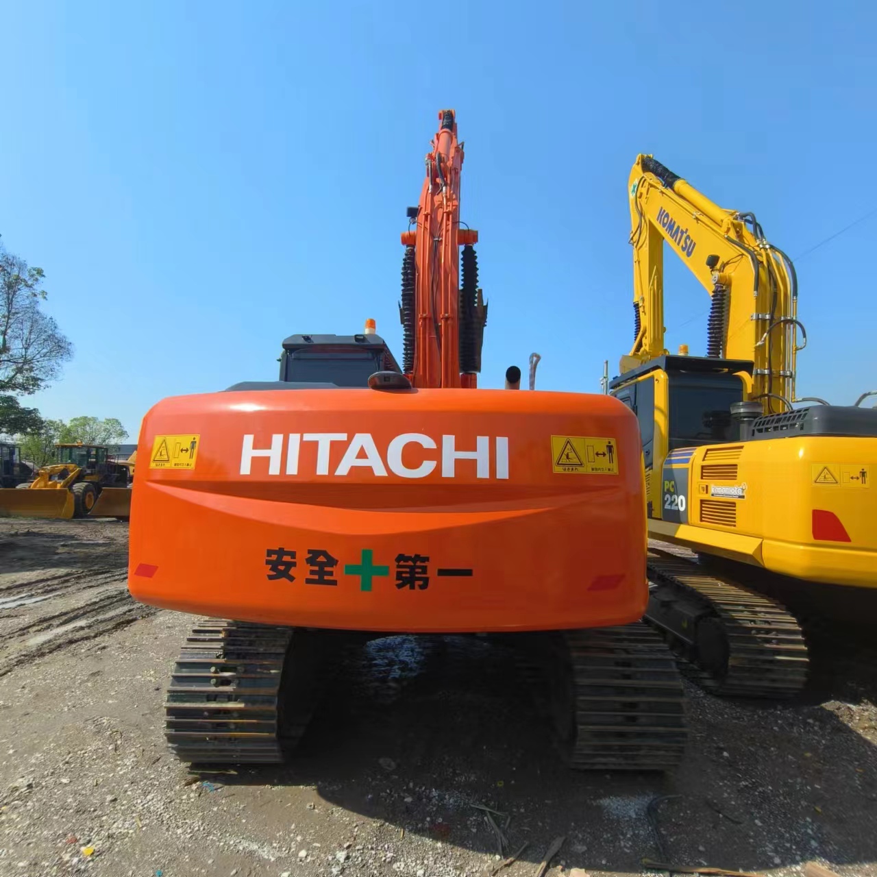 Beltegraver HITACHI ZX210: bilde 7 Beltegraver HITACHI ZX210: bilde 7
