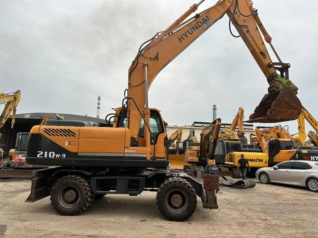 Hyundai 210w-9 - Hjulgraver: bilde 2 Hyundai 210w-9 - Hjulgraver: bilde 2