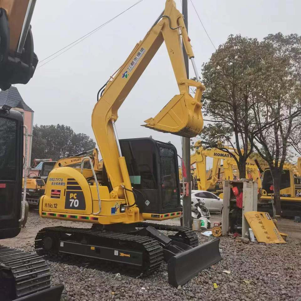 KOMATSU PC70 - Minigraver: bilde 3 KOMATSU PC70 - Minigraver: bilde 3