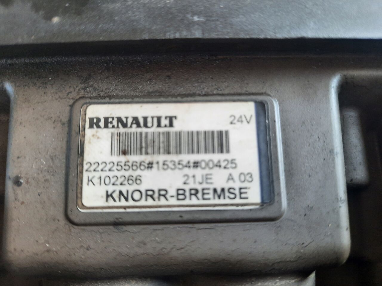 KNORR-BREMSE ZAWÓR EBS TYLNY TYŁ RENAULT GAMA RANGE T RANGE - Bremseventil for Lastebil: bilde 3 KNORR-BREMSE ZAWÓR EBS TYLNY TYŁ RENAULT GAMA RANGE T RANGE - Bremseventil for Lastebil: bilde 3