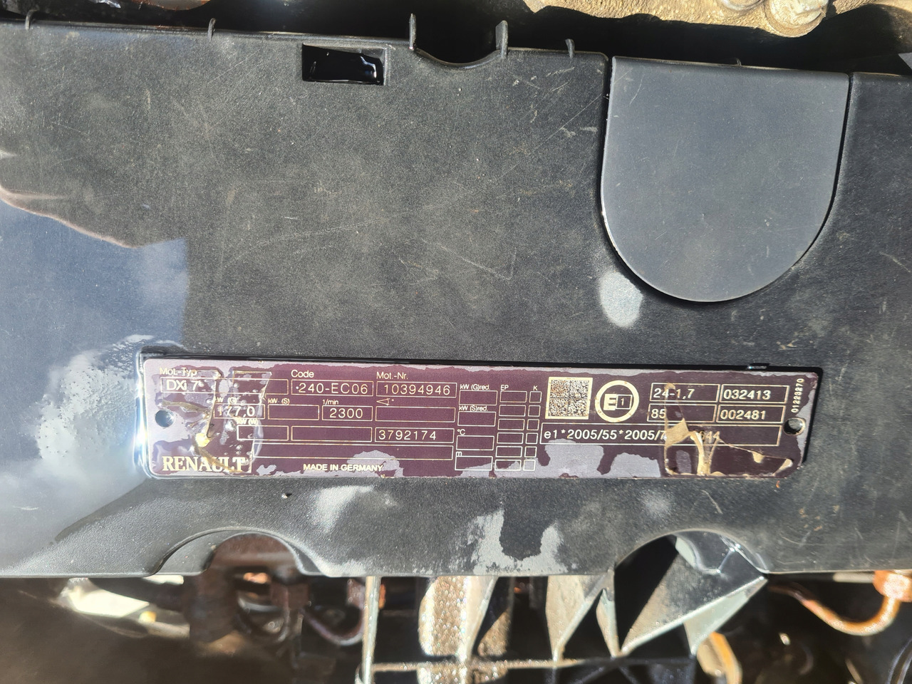 RENAULT KOMPLETNY RENAULT PREMIUM MIDLUM DXI 7 VOLVO FL FE D7E - Motor: bilde 2 RENAULT KOMPLETNY RENAULT PREMIUM MIDLUM DXI 7 VOLVO FL FE D7E - Motor: bilde 2