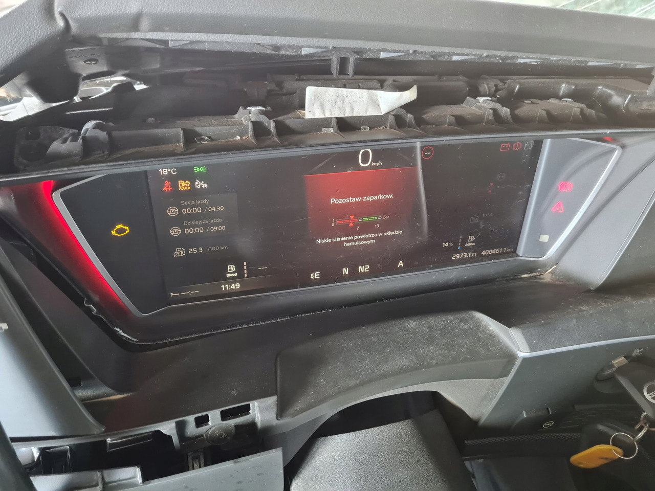 VOLVO ZEGARY LICZNIKI WYŚWIETLACZ VOLVO FH 5 FM 5 I-SAVE AUTOMAT 23595812 - Instrumentpanel: bilde 2 VOLVO ZEGARY LICZNIKI WYŚWIETLACZ VOLVO FH 5 FM 5 I-SAVE AUTOMAT 23595812 - Instrumentpanel: bilde 2