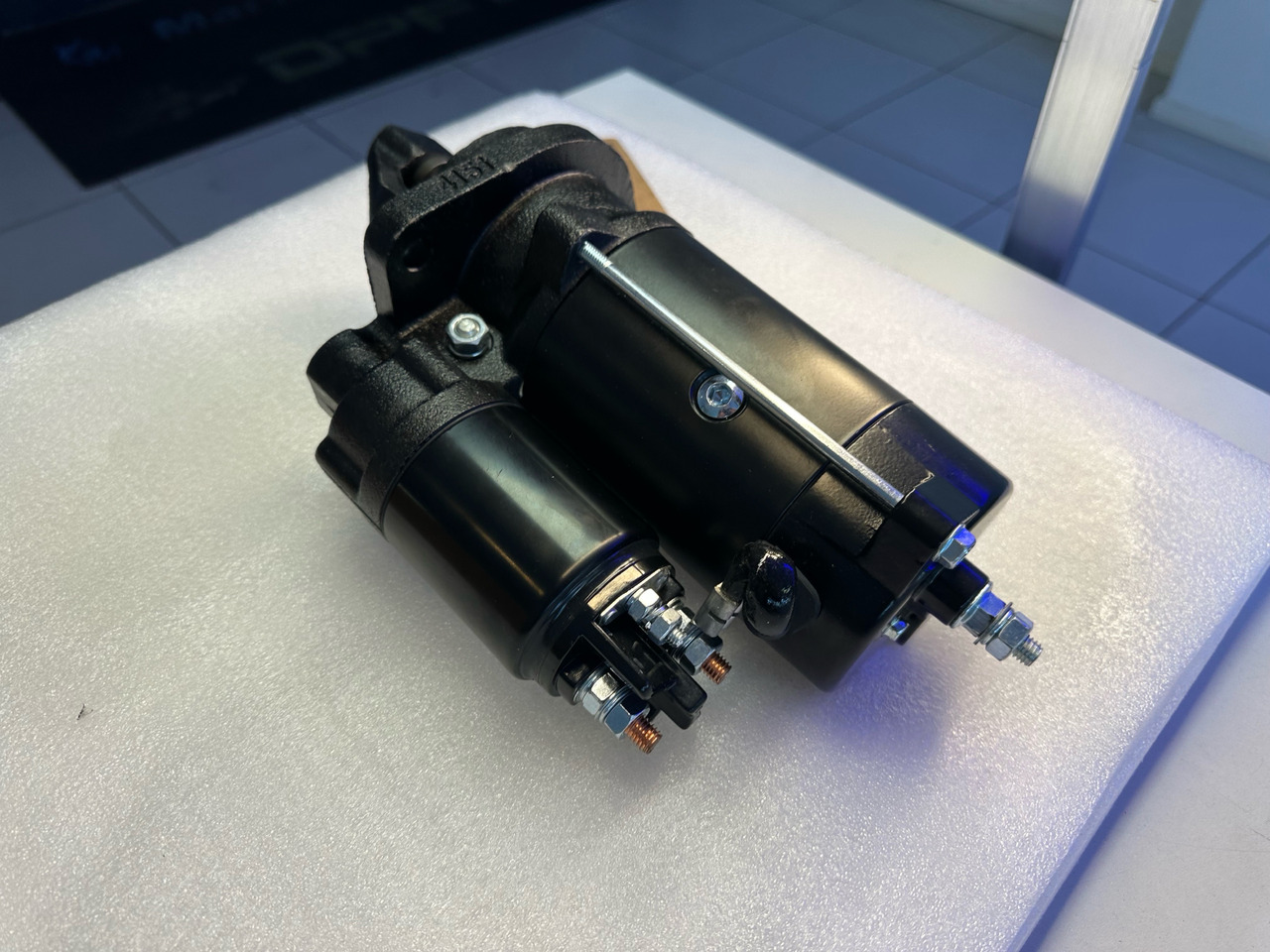 Woda Lancer loader, Perkins, Massey Ferguson Tractor, Spra-Coupe Sprayer - Motorstarter for Lastebil: bilde 2 Woda Lancer loader, Perkins, Massey Ferguson Tractor, Spra-Coupe Sprayer - Motorstarter for Lastebil: bilde 2