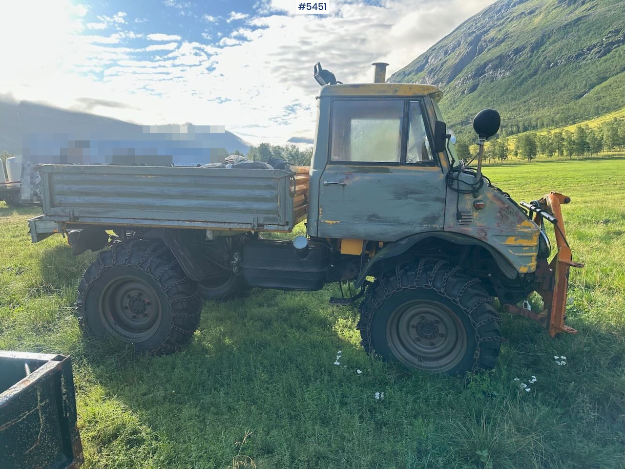 1967 Mercedes-Benz Unimog 406 - Planbil: bilde 2 1967 Mercedes-Benz Unimog 406 - Planbil: bilde 2