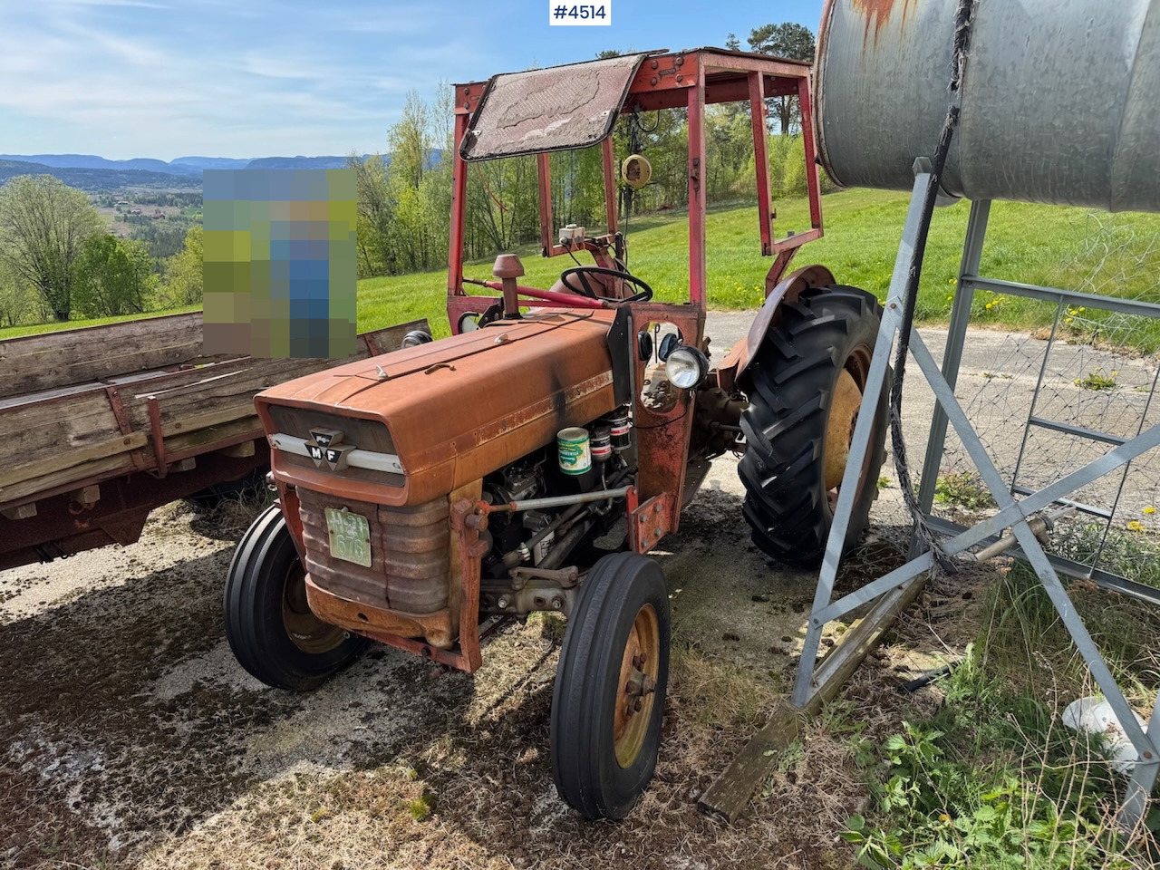 1968 Massey Ferguson 133 - Traktor: bilde 3 1968 Massey Ferguson 133 - Traktor: bilde 3