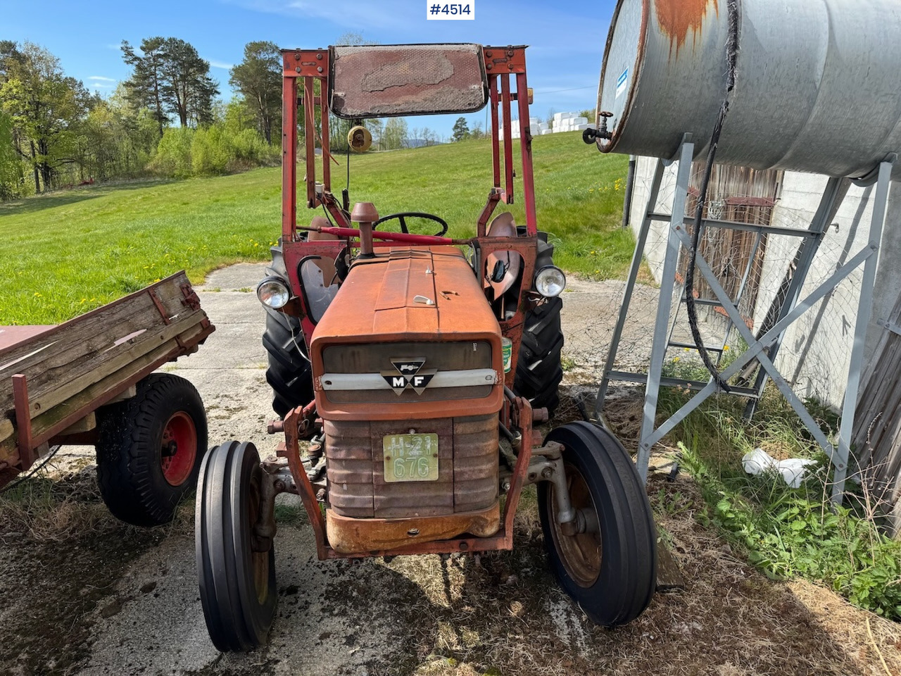 1968 Massey Ferguson 133 - Traktor: bilde 2 1968 Massey Ferguson 133 - Traktor: bilde 2