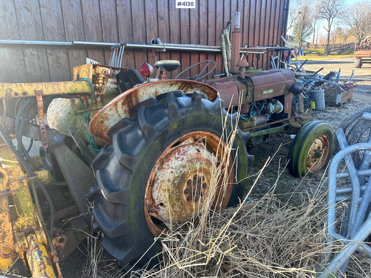 1971 FORD SUPER-DEXTA w/ Hymas 21 excavator and 2 buckets. - Traktor: bilde 4 1971 FORD SUPER-DEXTA w/ Hymas 21 excavator and 2 buckets. - Traktor: bilde 4