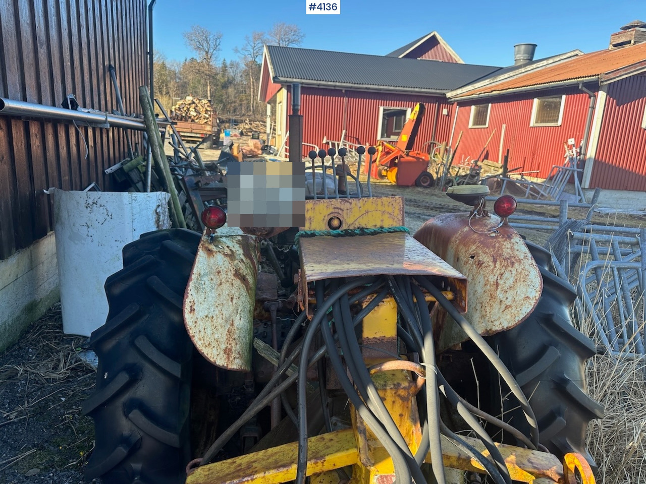 1971 FORD SUPER-DEXTA w/ Hymas 21 excavator and 2 buckets. - Traktor: bilde 5 1971 FORD SUPER-DEXTA w/ Hymas 21 excavator and 2 buckets. - Traktor: bilde 5
