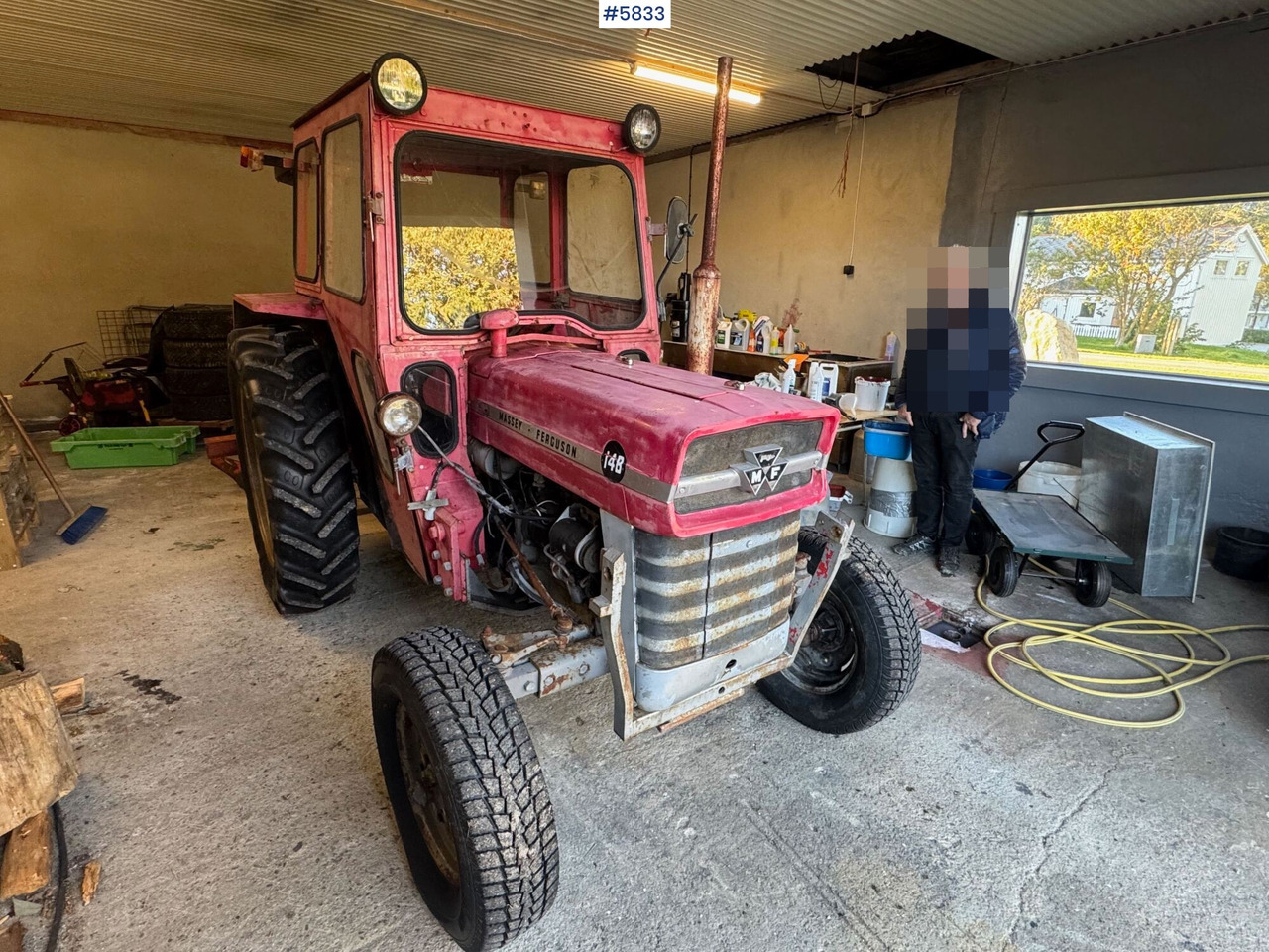 1974 Massey ferguson 148. SE VIDEO! - Traktor: bilde 3 1974 Massey ferguson 148. SE VIDEO! - Traktor: bilde 3
