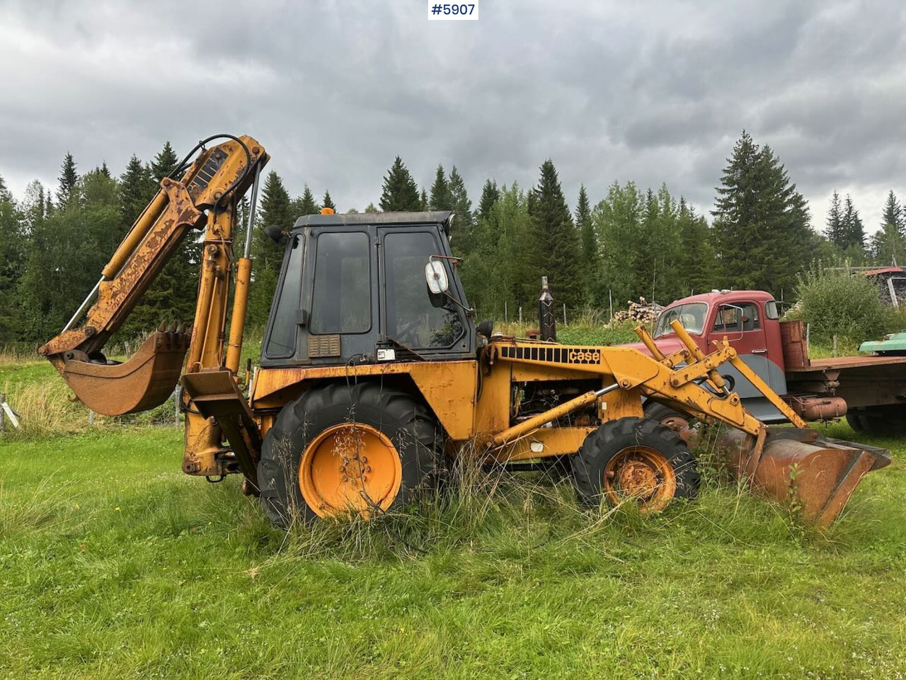 1979 CASE 580 backhoe. REP.OBJECT. WATCH VIDEO. - Traktor: bilde 2 1979 CASE 580 backhoe. REP.OBJECT. WATCH VIDEO. - Traktor: bilde 2