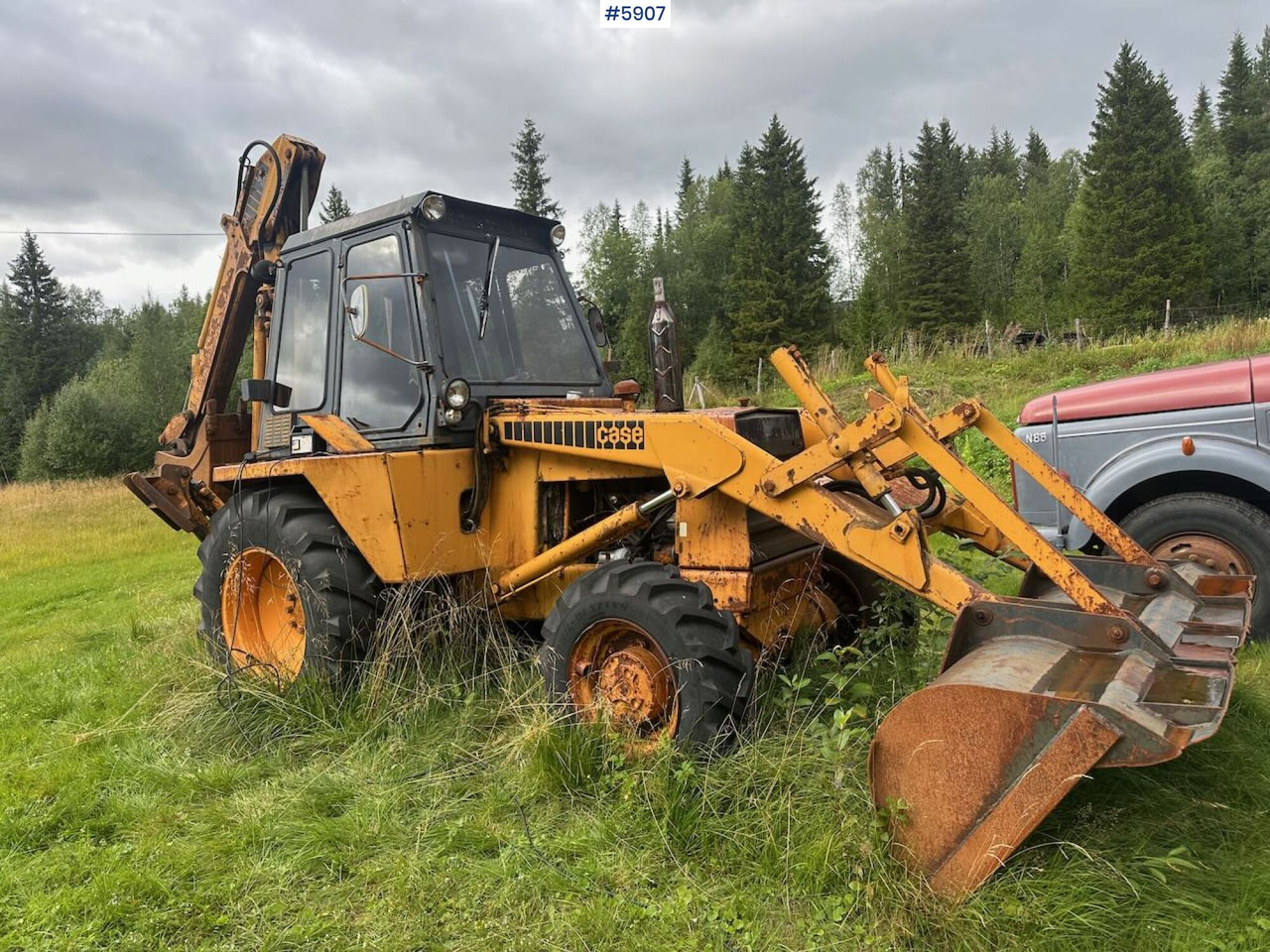 1979 CASE 580 backhoe. REP.OBJECT. WATCH VIDEO. - Traktor: bilde 1 1979 CASE 580 backhoe. REP.OBJECT. WATCH VIDEO. - Traktor: bilde 1
