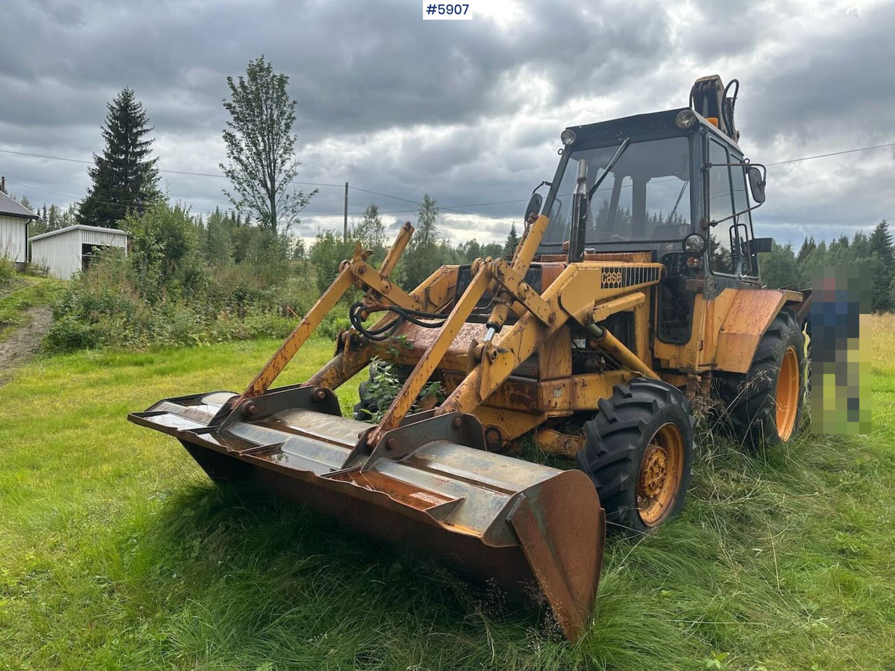 1979 CASE 580 backhoe. REP.OBJECT. WATCH VIDEO. - Traktor: bilde 5 1979 CASE 580 backhoe. REP.OBJECT. WATCH VIDEO. - Traktor: bilde 5