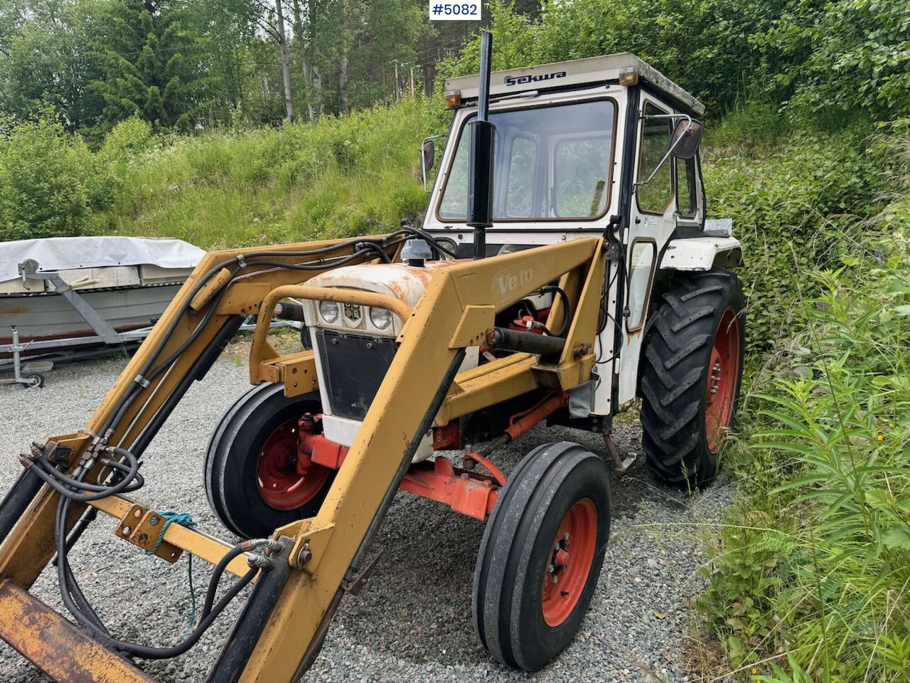 1980 David Brown 885 w/ front loader and bucket - Traktor: bilde 2 1980 David Brown 885 w/ front loader and bucket - Traktor: bilde 2