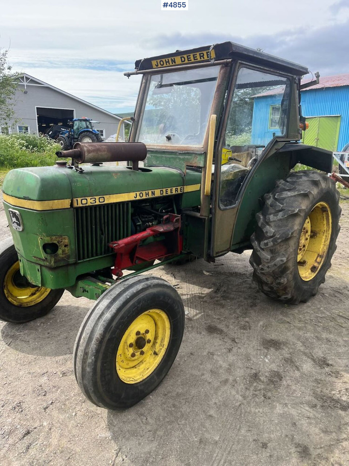 1980 John Deere 1030 tractor w/ twin deck and duun cabin. See hours. - Traktor: bilde 1 1980 John Deere 1030 tractor w/ twin deck and duun cabin. See hours. - Traktor: bilde 1