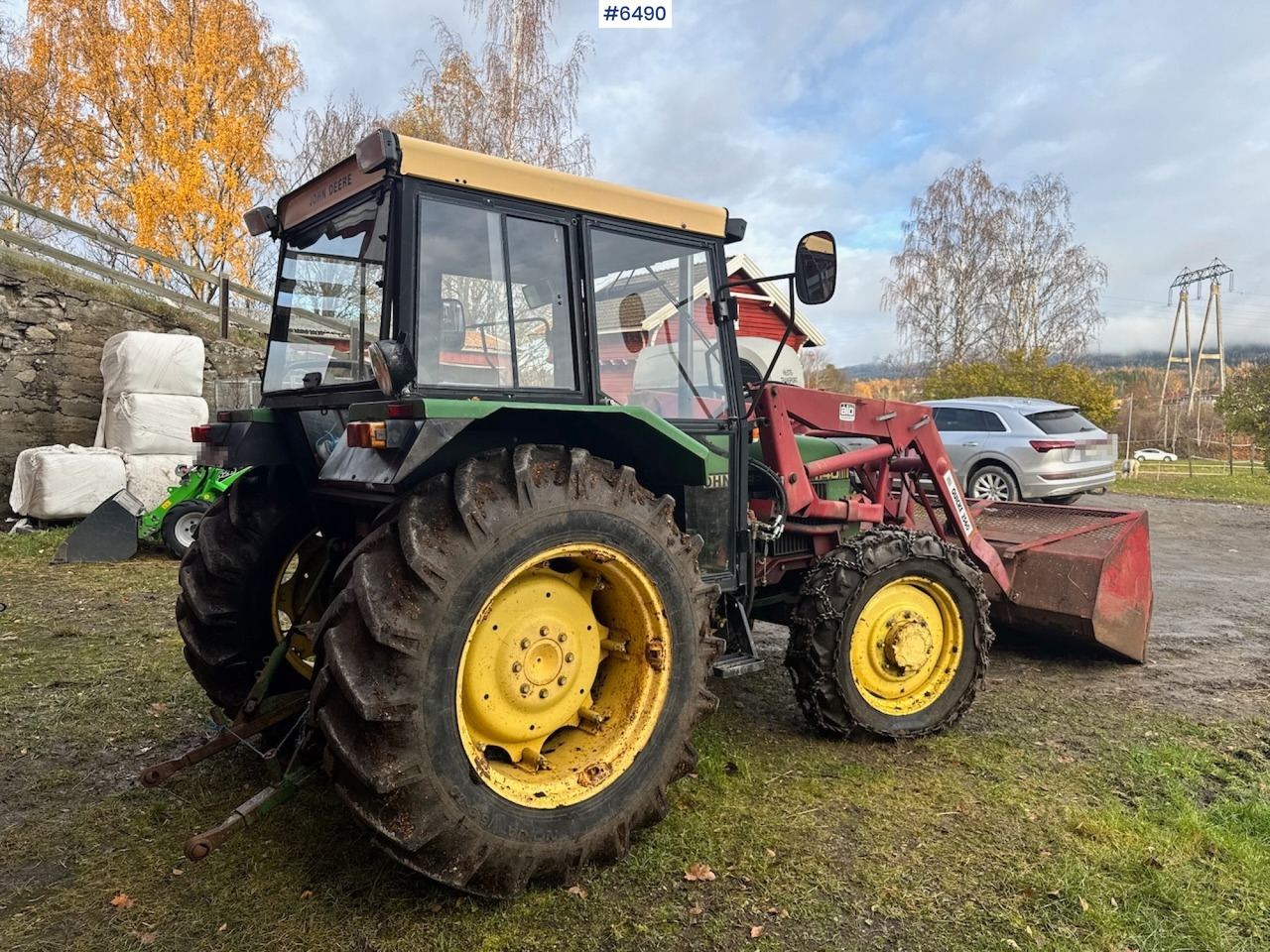 1980 John Deere 1140 w/ Front loader and bucket. - Traktor: bilde 4 1980 John Deere 1140 w/ Front loader and bucket. - Traktor: bilde 4