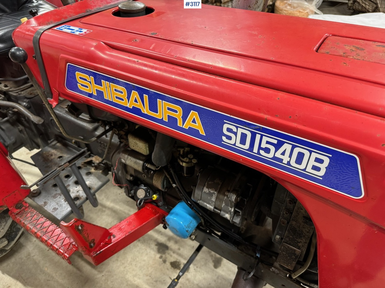 1980 Shibaura SD 1540 B - Traktor: bilde 3 1980 Shibaura SD 1540 B - Traktor: bilde 3