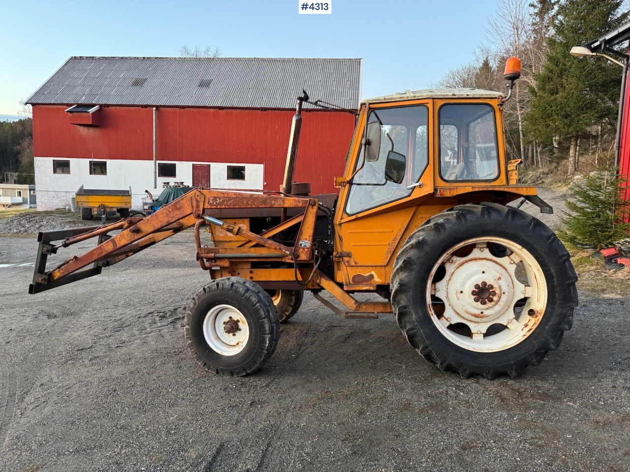 1980 Valmet 602 m/ frontlaster - Traktor: bilde 2 1980 Valmet 602 m/ frontlaster - Traktor: bilde 2