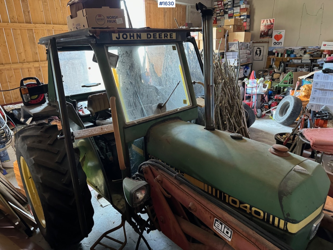 1981 John Deere 1040 w/ front loader & triangle - Traktor: bilde 5 1981 John Deere 1040 w/ front loader & triangle - Traktor: bilde 5