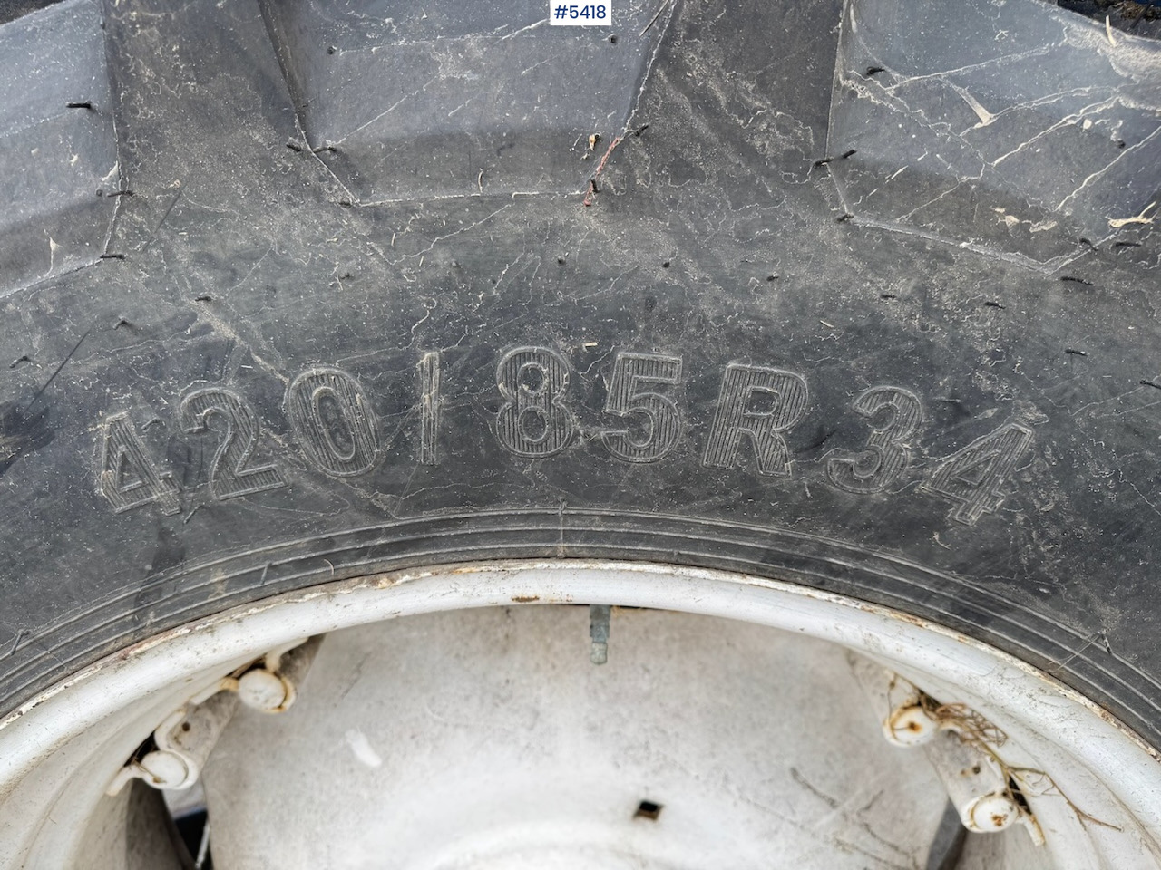 Traktor 1982 Ford 7610 w/ front loader.: bilde 16