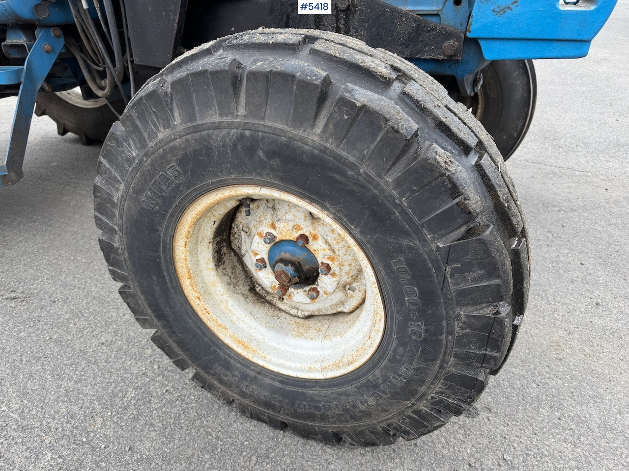 Traktor 1982 Ford 7610 w/ front loader.: bilde 18