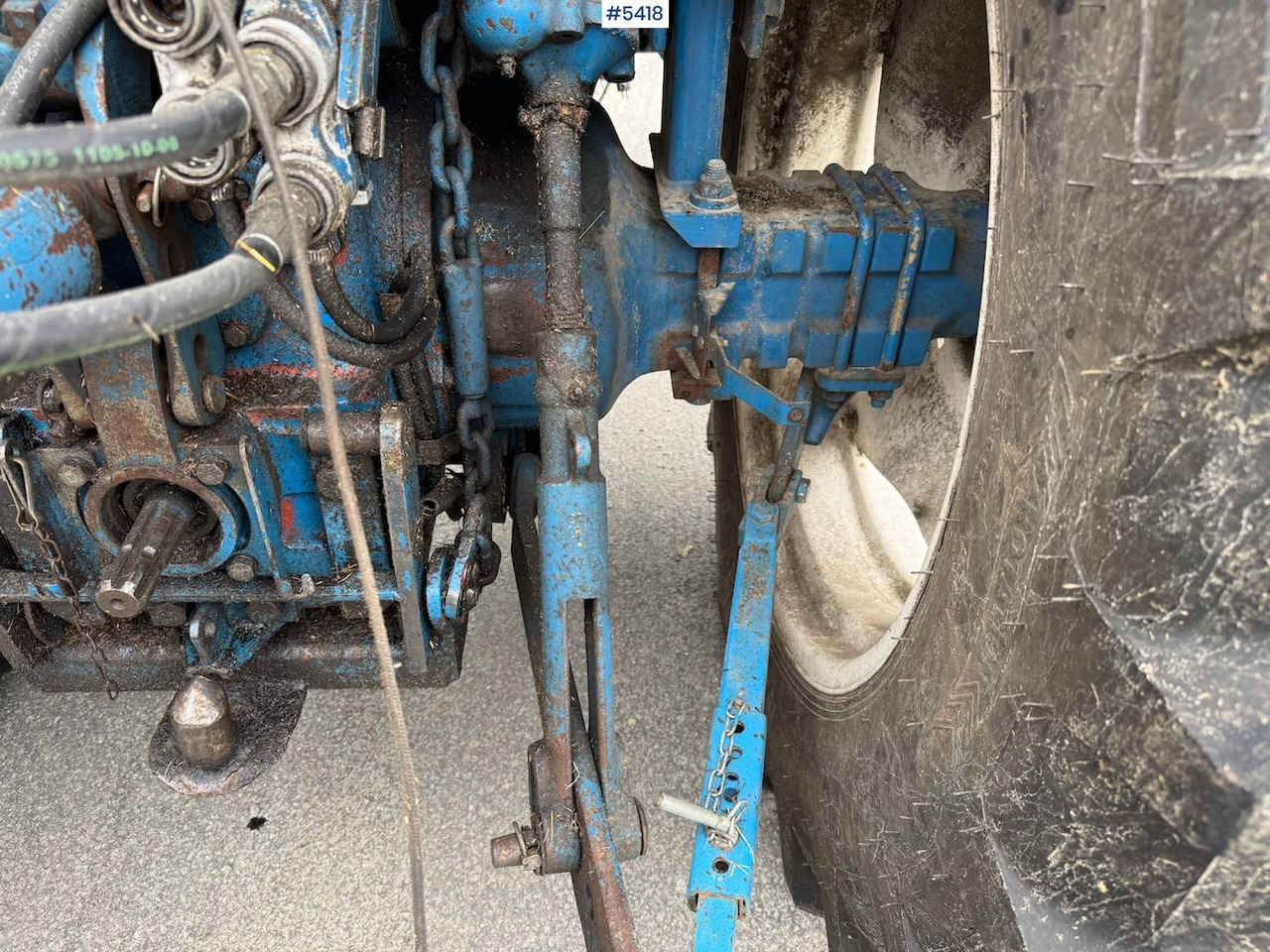 Traktor 1982 Ford 7610 w/ front loader.: bilde 19