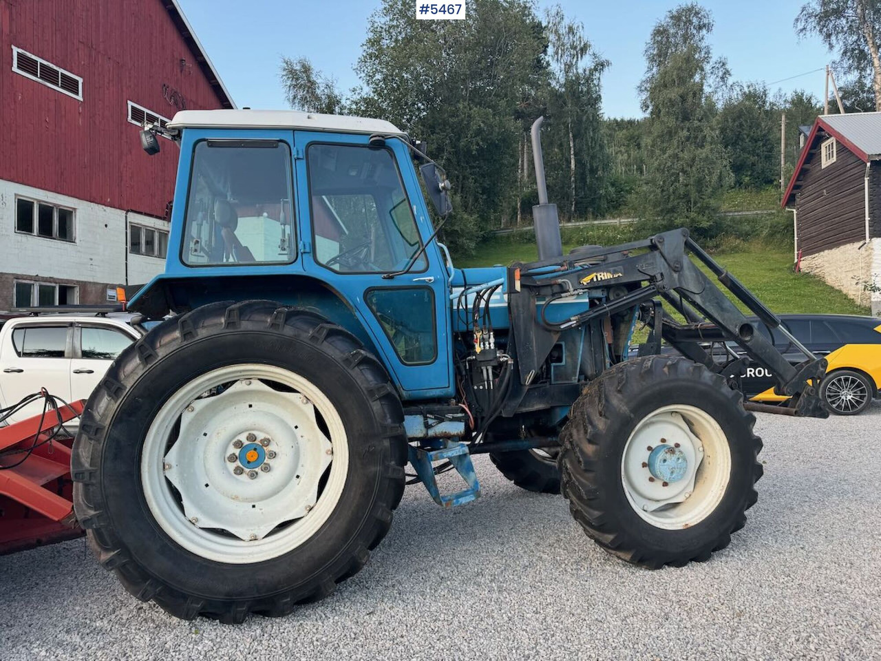 1983 Ford 7710 4x4 w/ frontloader - Traktor: bilde 3 1983 Ford 7710 4x4 w/ frontloader - Traktor: bilde 3