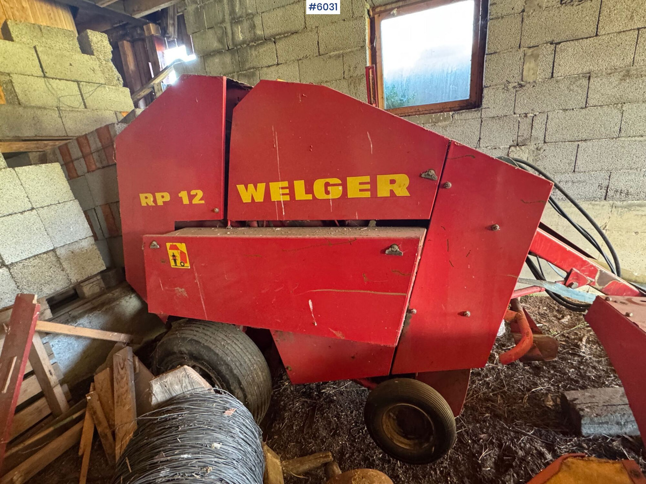 1983 Welger RP 12 round baler - Grasutstyr: bilde 4 1983 Welger RP 12 round baler - Grasutstyr: bilde 4