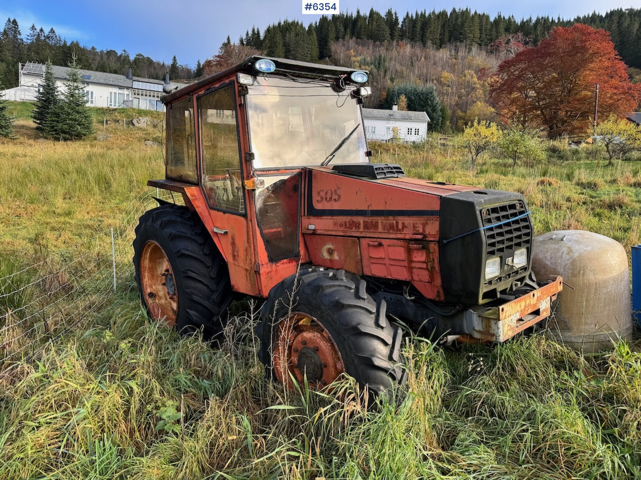 1984 Valmet 505 Turbo. - Traktor: bilde 4 1984 Valmet 505 Turbo. - Traktor: bilde 4