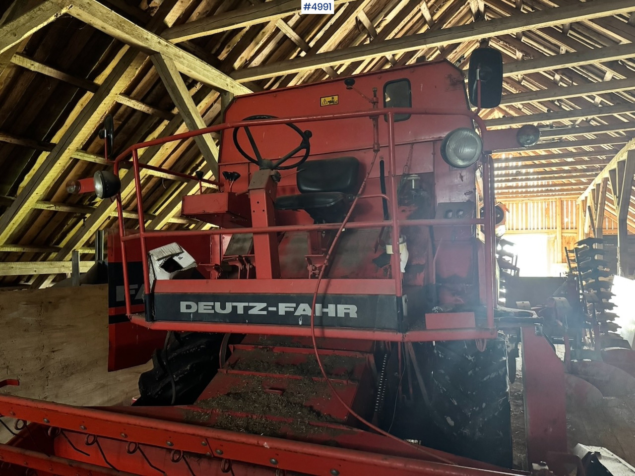 1986 Deutz Fahr M660 Combine Harvester - Skurtresker: bilde 3 1986 Deutz Fahr M660 Combine Harvester - Skurtresker: bilde 3