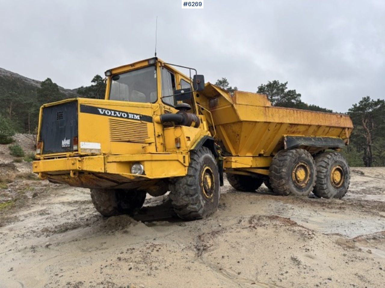 1986 Volvo BM 5350B 6x6 with Overhauled Engine – SEE VIDEO! - Rammestyrt dumper: bilde 2 1986 Volvo BM 5350B 6x6 with Overhauled Engine – SEE VIDEO! - Rammestyrt dumper: bilde 2