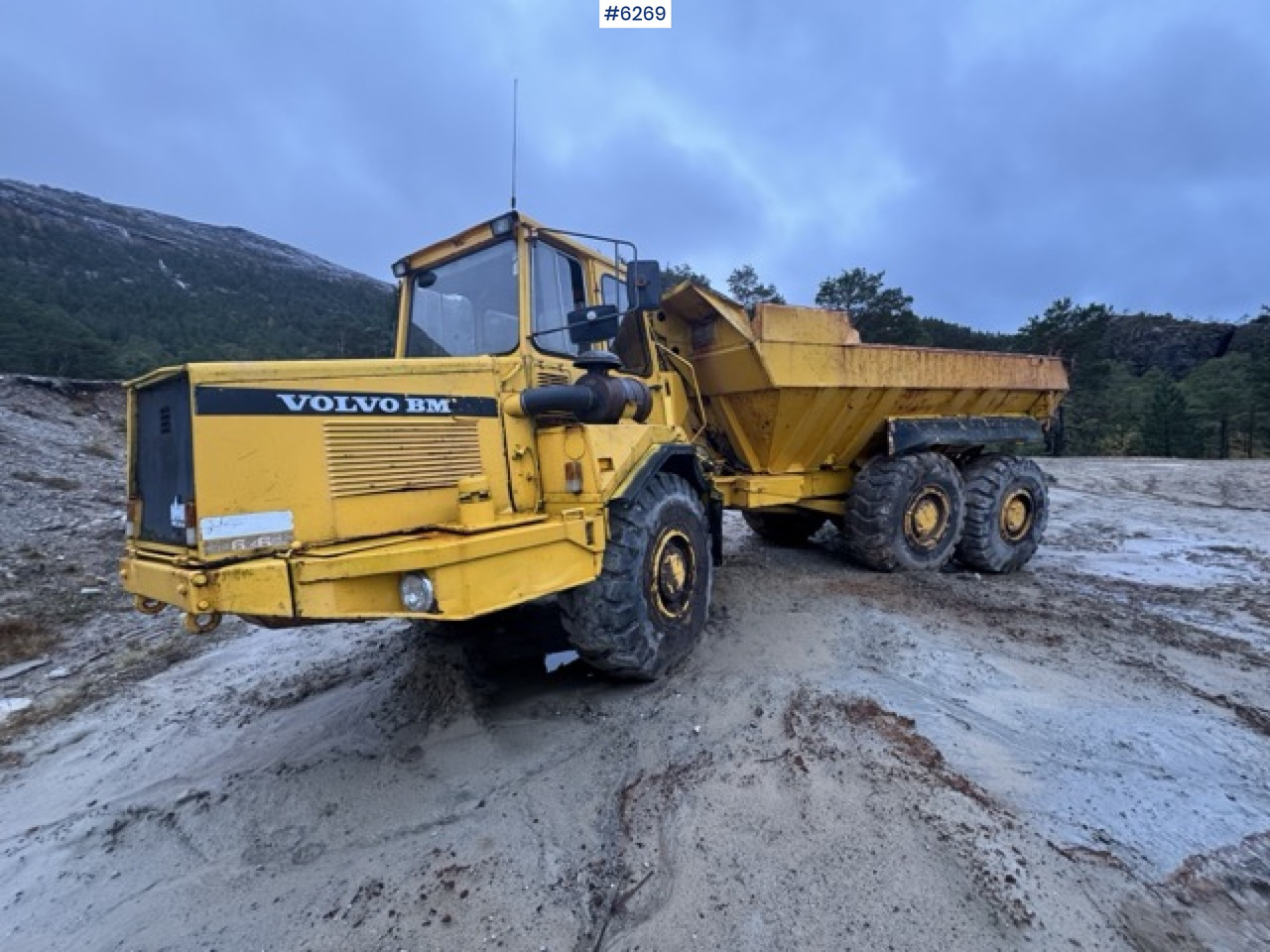 1986 Volvo BM 5350B 6x6 with Overhauled Engine – SEE VIDEO! - Rammestyrt dumper: bilde 4 1986 Volvo BM 5350B 6x6 with Overhauled Engine – SEE VIDEO! - Rammestyrt dumper: bilde 4