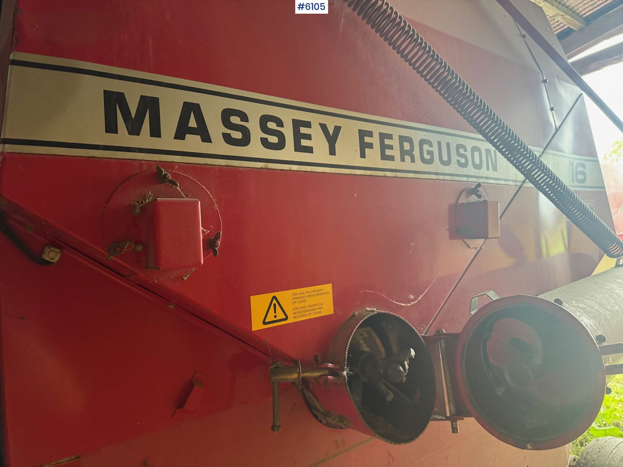 Leie  1987 Massey Ferguson 16 1987 Massey Ferguson 16: bilde 12