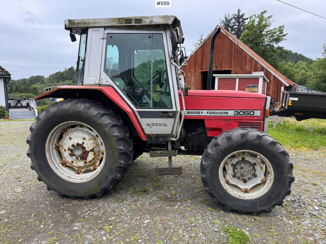 1987 Massey Ferguson 3050 Autotronic - Traktor: bilde 2 1987 Massey Ferguson 3050 Autotronic - Traktor: bilde 2
