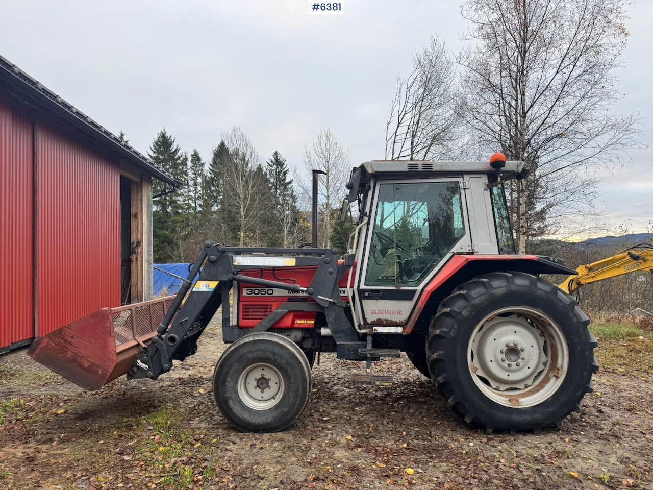 1987 Massey Ferguson 3050 w/ Front loader and twin wheels. - Traktor: bilde 2 1987 Massey Ferguson 3050 w/ Front loader and twin wheels. - Traktor: bilde 2