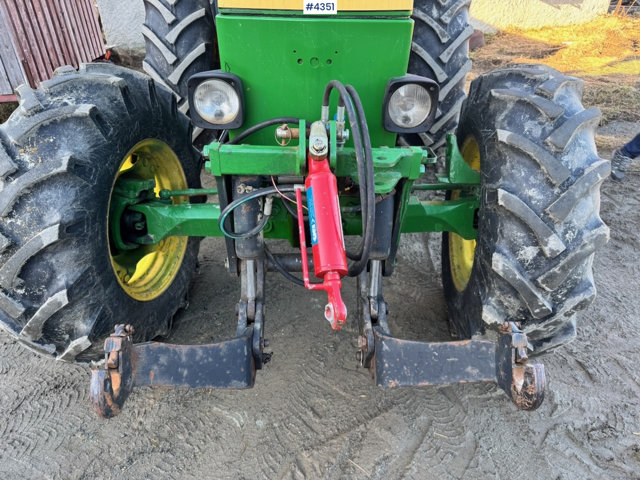 Traktor 1991 John Deere 2850 4x4 Synchron w/ front hydraulics.: bilde 11